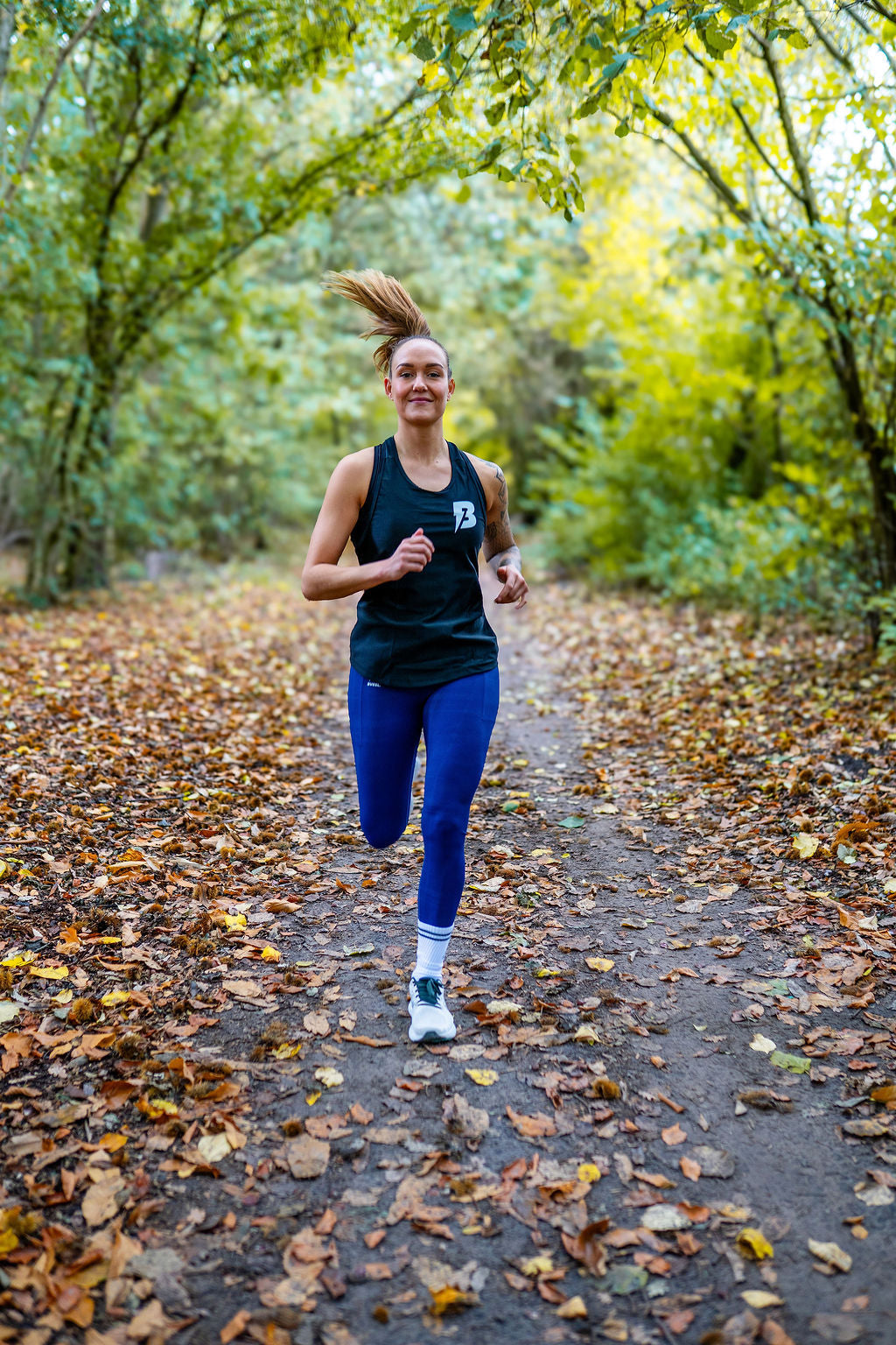 Classy Blue Leggings