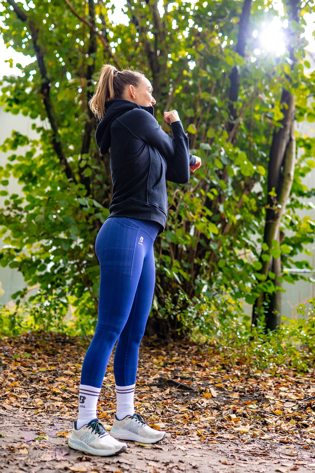 Classy Blue Leggings
