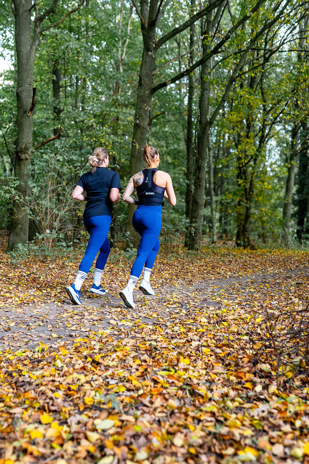 Classy Blue Leggings