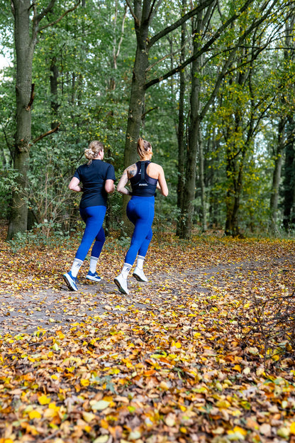 Classy Blue Leggings